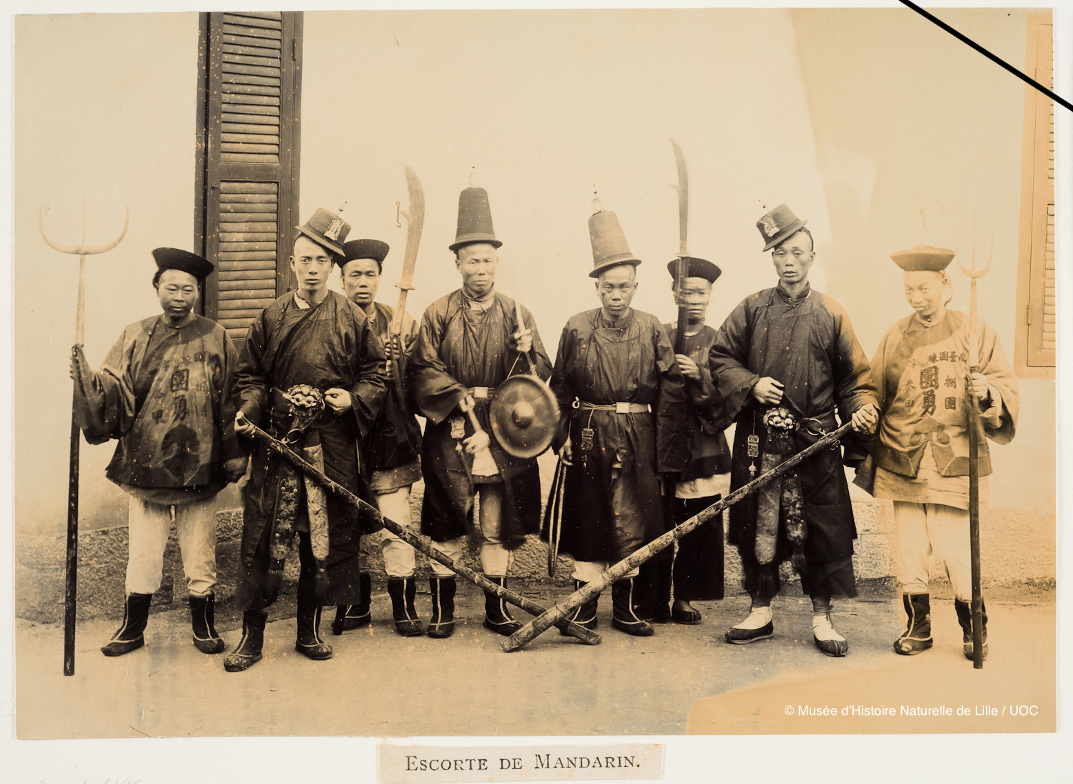 Tirage Original Chine Fuzhou – Cérémonie Mandarin – Juan Mencarini Attr. Vers 1890